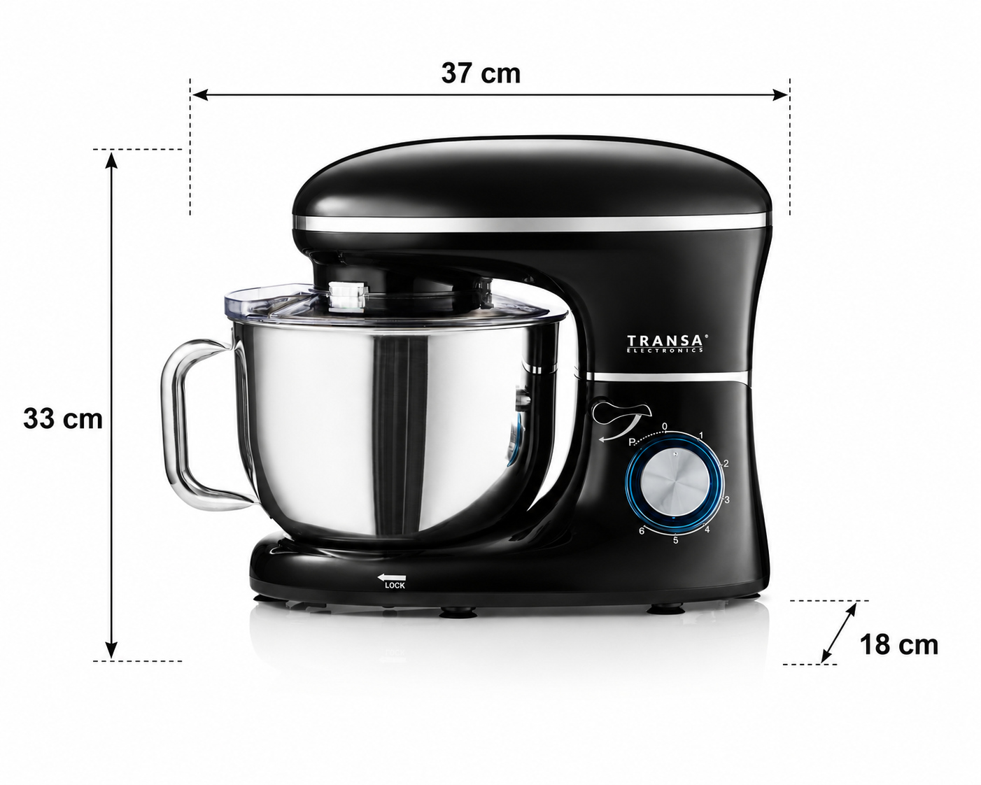 Zabezpieczenia robota planetarnego GrayChef TE-23